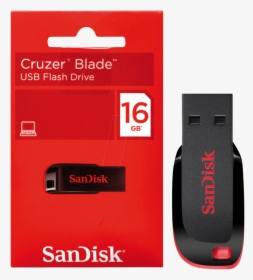 Pen Drive Sandisk 16 Gb, HD Png Download, Transparent PNG