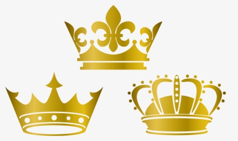 Golden Crown Png -crown Silk Wedding - Gold Crown Png Vector, Transparent Png, Transparent PNG