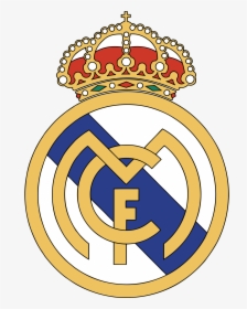 Real Madrid C F Logo Png Transparent - Real Madrid Logo Png, Png Download, Transparent PNG