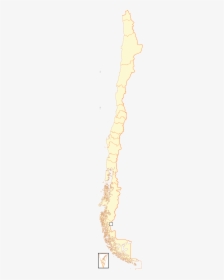Mapa De Chile Con Regiones En Png, Transparent Png, Transparent PNG