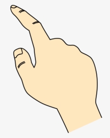 Index The Middle Thumb - Illustration, HD Png Download, Transparent PNG