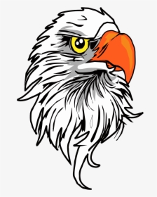 Eagle Head Clip Arts - Logo Kepala Elang Png, Transparent Png, Transparent PNG