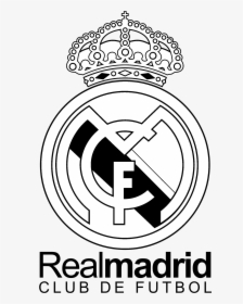Super Real Madrid Logo Png Real Madrid Logo - Real Madrid Logo White, Transparent Png, Transparent PNG