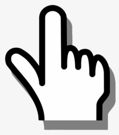 Finger Cursor Png Image With Transparent Background - Pointing Finger Transparent Background, Png Download, Transparent PNG
