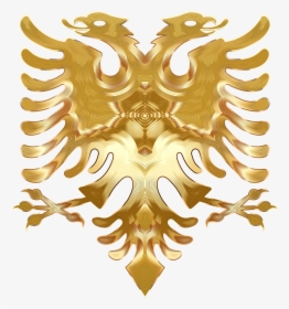 Golden Double Headed Eagle Clip Arts - Double Headed Eagle Symbols, HD Png Download, Transparent PNG