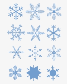 Ice, Crystal, Snowflakes Png - Simple Snowflake Line Design, Transparent Png, Transparent PNG