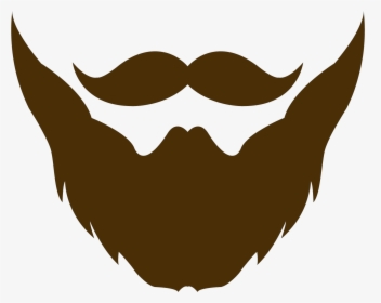 Beard Clipart Brown Beard - Bigote Y Barba Png, Transparent Png, Transparent PNG