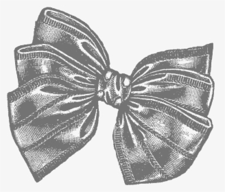 Transparent White Christmas Bow Png - Vintage Bow Png, Png Download, Transparent PNG