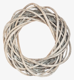 Clip Art Rope Wreath - Rattan Ring Wreath Png, Transparent Png, Transparent PNG