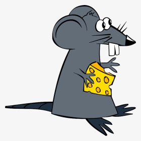 Mouse With Cheese Svg Clip Arts - Mouse With Cheese Clipart, HD Png Download, Transparent PNG