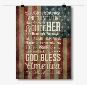 Transparent God Bless America Png - Poster, Png Download, Transparent PNG
