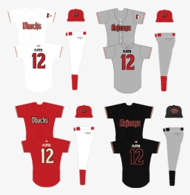 Azdbacksconceptclear Blank Baseball Uniform Template- - 2001 Angels Uniform, HD Png Download, Transparent PNG