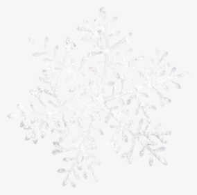 Transparent White Snowflake Clipart Clear Background - Sketch, HD Png Download, Transparent PNG