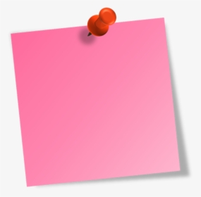 pink post it png