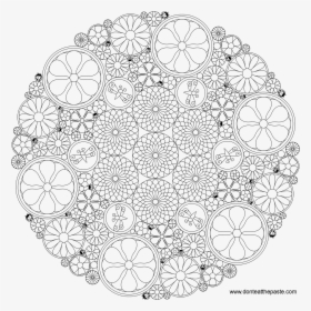 Hexagon Flourish - Clip Art, HD Png Download, Transparent PNG