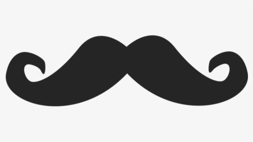 Vector Mustache - Clipart Library - Transparent Background Mustache Png, Png Download, Transparent PNG
