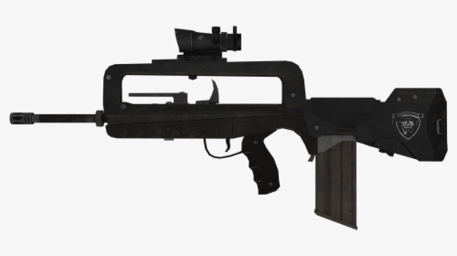 Transparent Spec Ops The Line Png - Famas Airsoft Gun, Png Download, Transparent PNG
