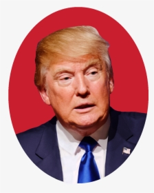Trump Oval - Donald Trump Face Circle, HD Png Download, Transparent PNG