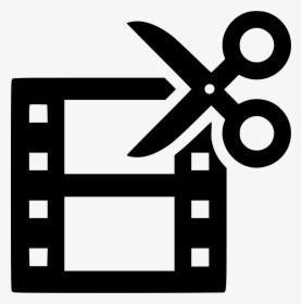Transparent Movie Theater Icon Png - Video Editing Icon Transparent, Png Download, Transparent PNG