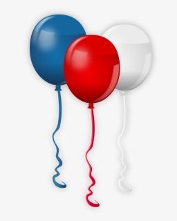 Chevron Arrow Clipart - Blue Red White Balloon, HD Png Download, Transparent PNG