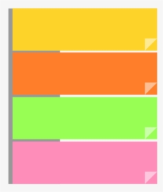 Sticky Notes Assorted - Small Sticky Notes Png, Transparent Png, Transparent PNG