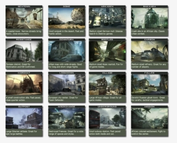 Mw3 Maps, HD Png Download, Transparent PNG