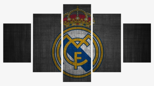 Vintage Real Madrid Flag   Class - 30cm By 60cm Frame, HD Png Download, Transparent PNG