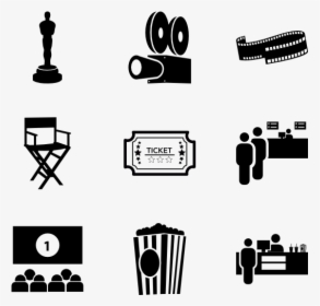 Cinema - Cinema Icon Transparent Png, Png Download, Transparent PNG
