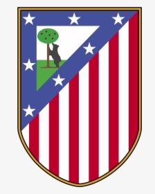 Atletico De Madrid Logo Png, Transparent Png, Transparent PNG