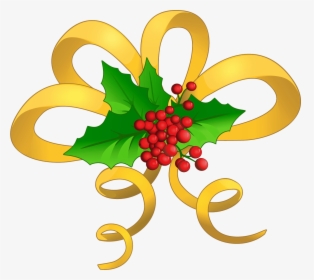 Gallery - - Green Christmas Bow Clip Art, HD Png Download, Transparent PNG