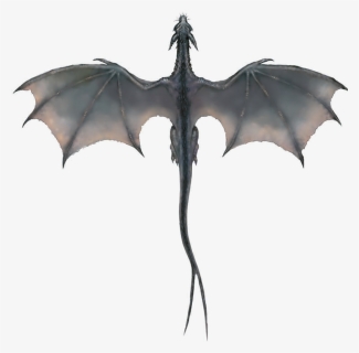 Transparent Dragones Png - Flying Game Of Thrones Dragon, Png Download, Transparent PNG