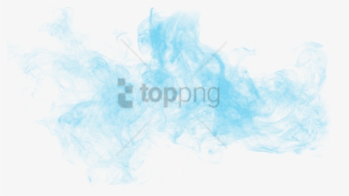 Blue Smoke Effect Png - Sky Blue Smoke Png, Transparent Png, Transparent PNG