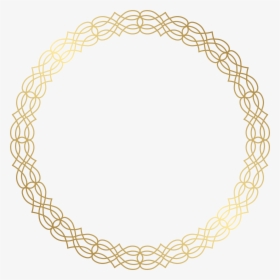 Circle Gold Clip Art, HD Png Download, Transparent PNG