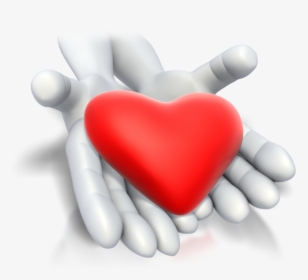 Giving A Heart Png, Transparent Png, Transparent PNG