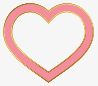 Heart Border Pink Png Clip Art Image, Transparent Png, Png Download, Transparent PNG