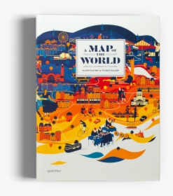 A Map Of The World Gestalten Book Design   Class - Map Of The World Book, HD Png Download, Transparent PNG