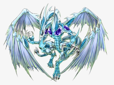 Stardust Dragon Photo Stardust Dragon Render - Yugioh Stardust Dragon Anime Card, HD Png Download, Transparent PNG