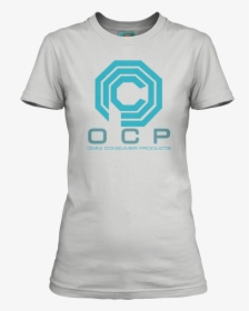 Robocop Inspired Ocp Logo T-shirt - Don T Tread On Me Women's T Shirt, HD Png Download, Transparent PNG