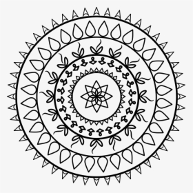 Circle - Mandala Hindu, HD Png Download, Transparent PNG