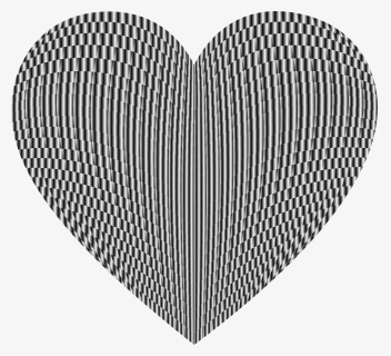 Heart,triangle,organ - Shattered Heart Black And White, HD Png Download, Transparent PNG