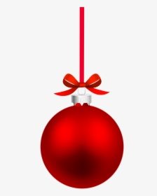 Christmas Ornament Clip Art - Red Christmas Ball Png, Transparent Png, Transparent PNG