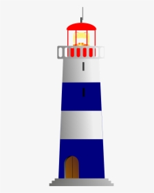 Lighthouse Beacon Signal Free Picture - Lighthouse Clip Art, HD Png Download, Transparent PNG