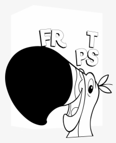 Transparent Fruity Loops Png - Froot Loops Logo Black And White, Png Download, Transparent PNG