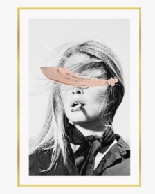 Brigitte Bardot Smoking Poster, HD Png Download, Transparent PNG
