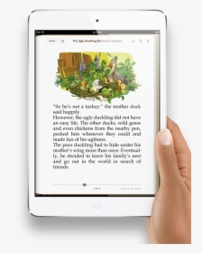 Apple Ipad Mini E-book Reader Kindle Ibooks - E Book In Ipad Png, Transparent Png, Transparent PNG