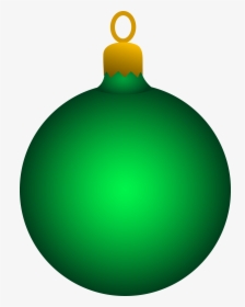 Green Christmas Ornament Png - Green Christmas Ornament Clipart, Transparent Png, Transparent PNG