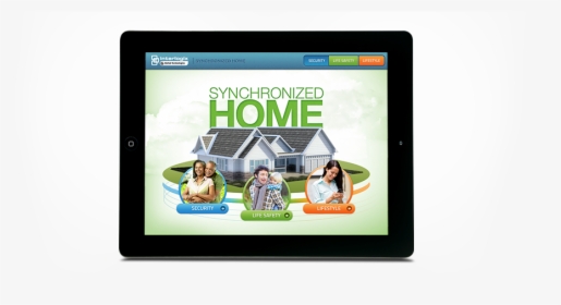 Synchronized Home Ibook On An Ipad - Tablet Computer, HD Png Download, Transparent PNG