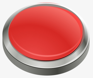 Big Red Button No Background - Circle, HD Png Download, Transparent PNG