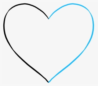 How To Draw Broken Heart - Heart, HD Png Download, Transparent PNG