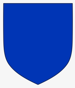 Clip Art File Azure Shield Svg - Blue Coat Of Arms, HD Png Download, Transparent PNG